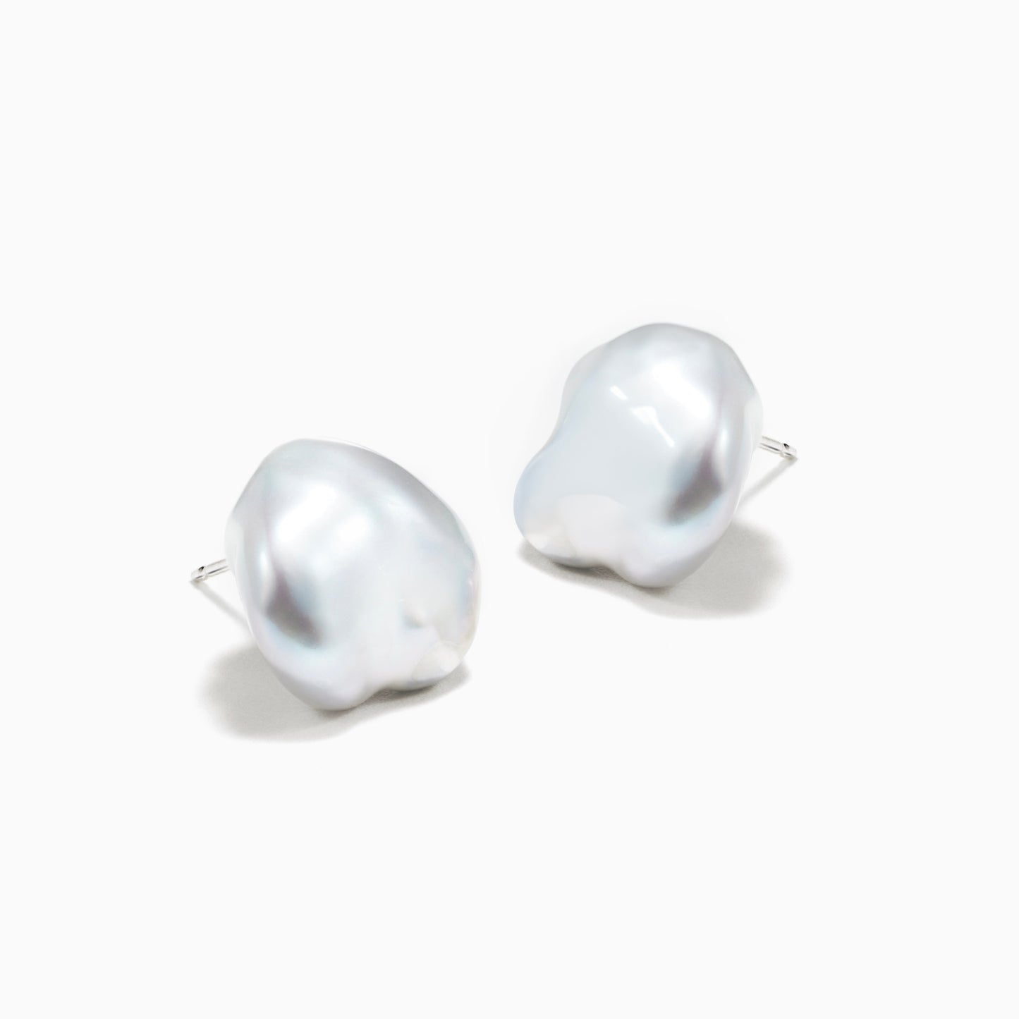 Elegant Baroque Pearl Stud Earrings 1