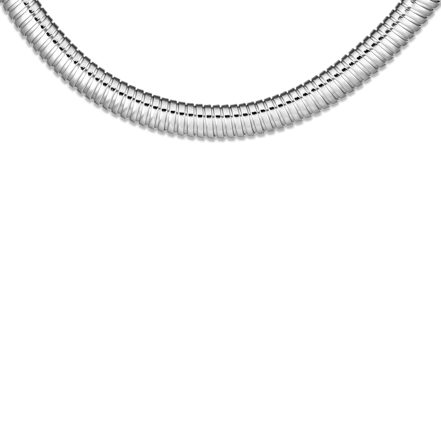 Silver Coil Collar Design for Stylish Neckwear