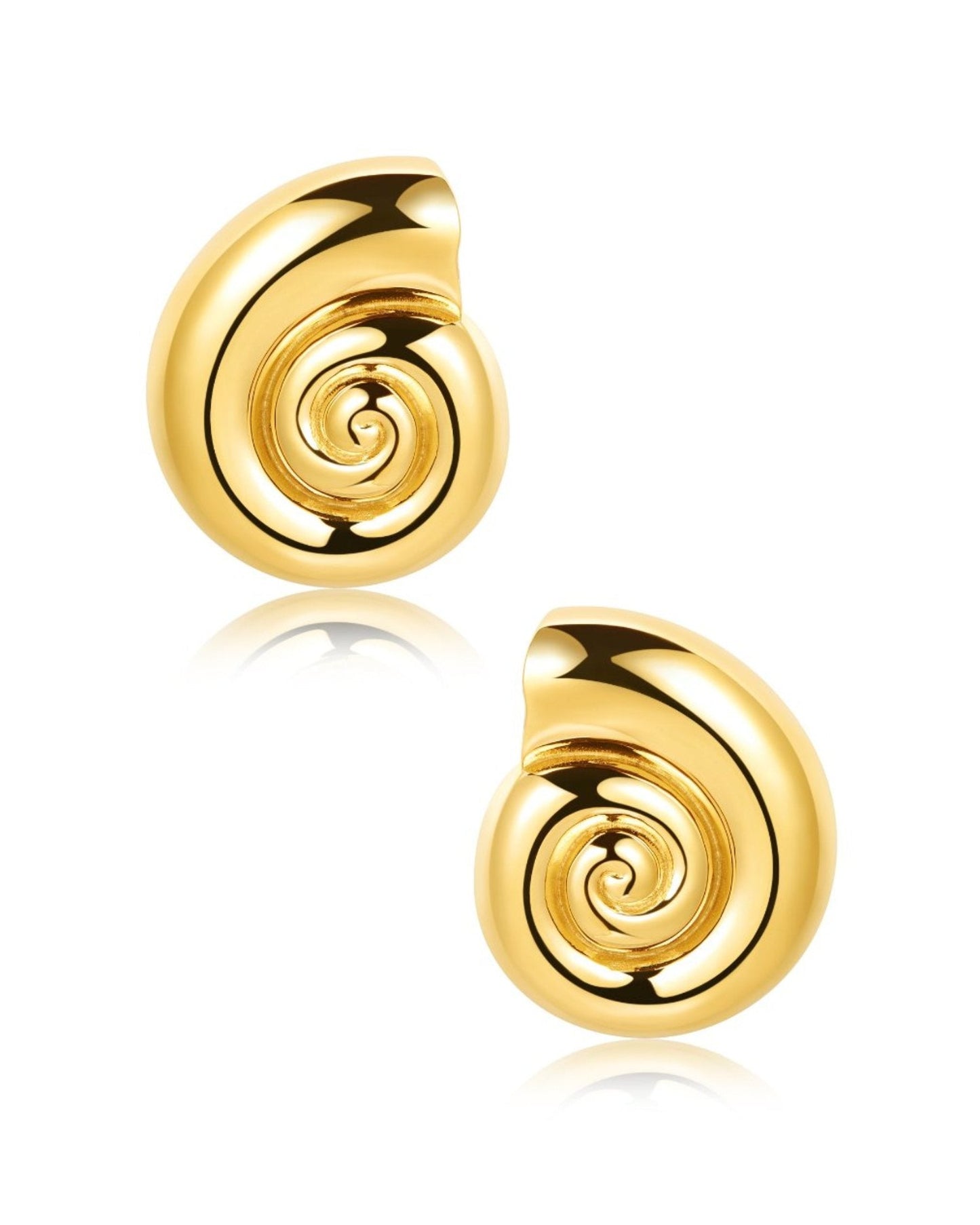 Shell Earrings in Elegant Design