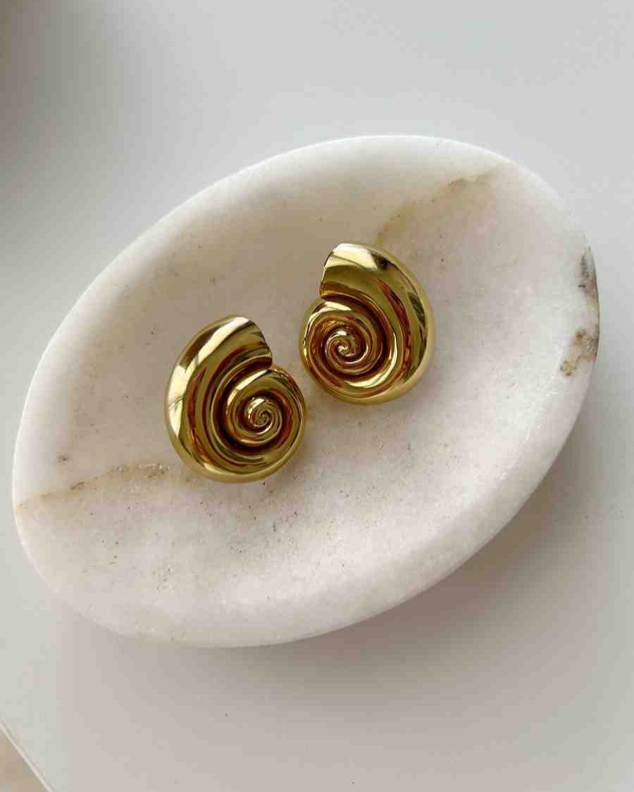 Shell Earrings in Elegant Design