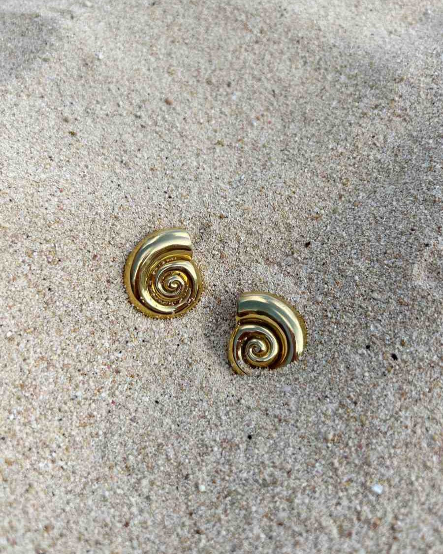 Shell Earrings in Elegant Design