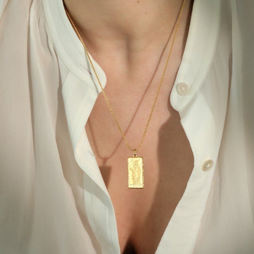 Necklace Inspired by the Muse of Poetry