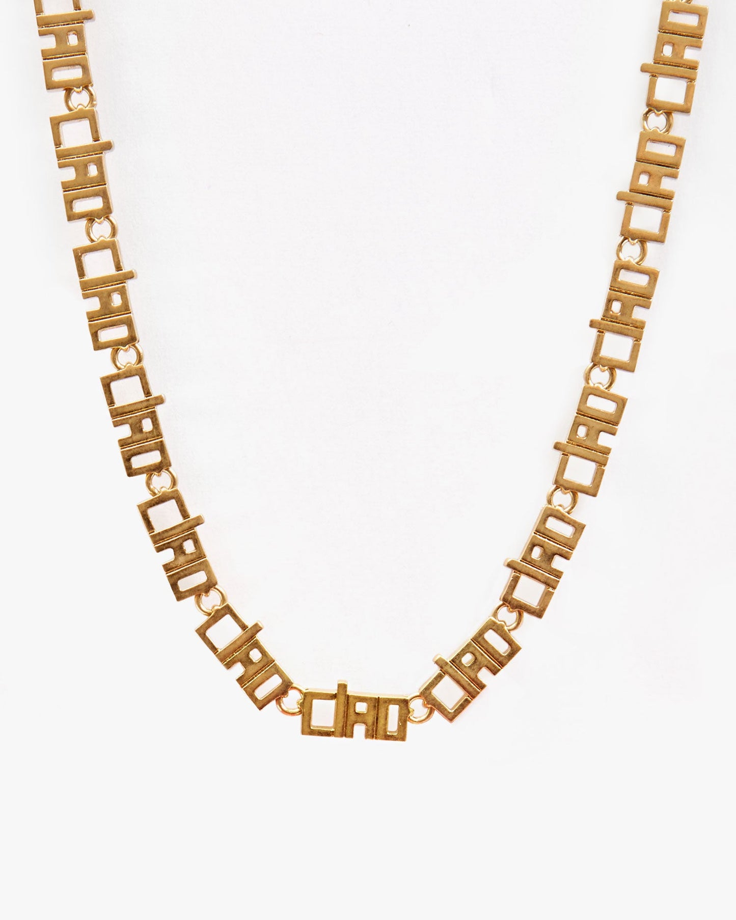 Simple Chain Necklace in Classic Style