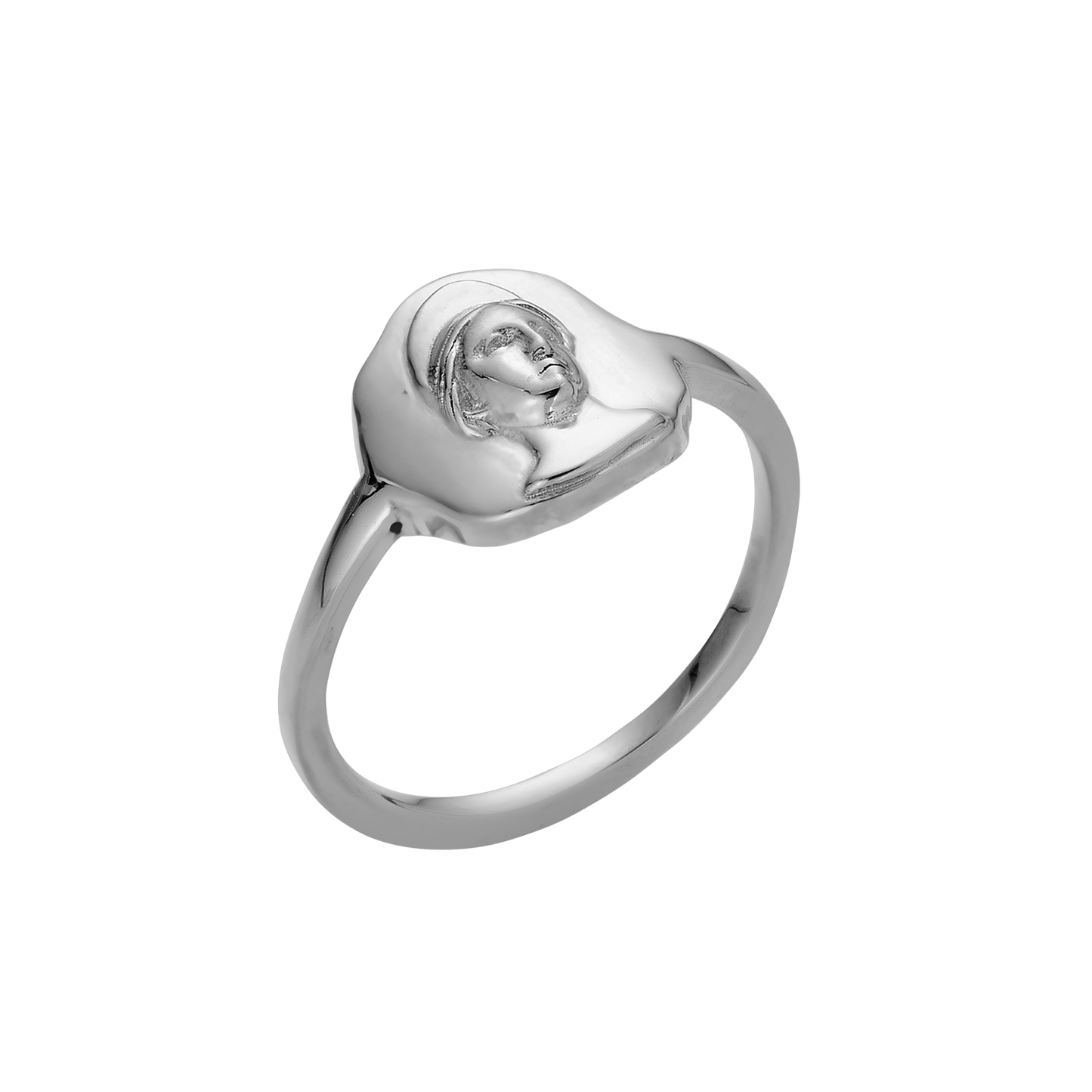 Molten Silver Ring for Elegant Style