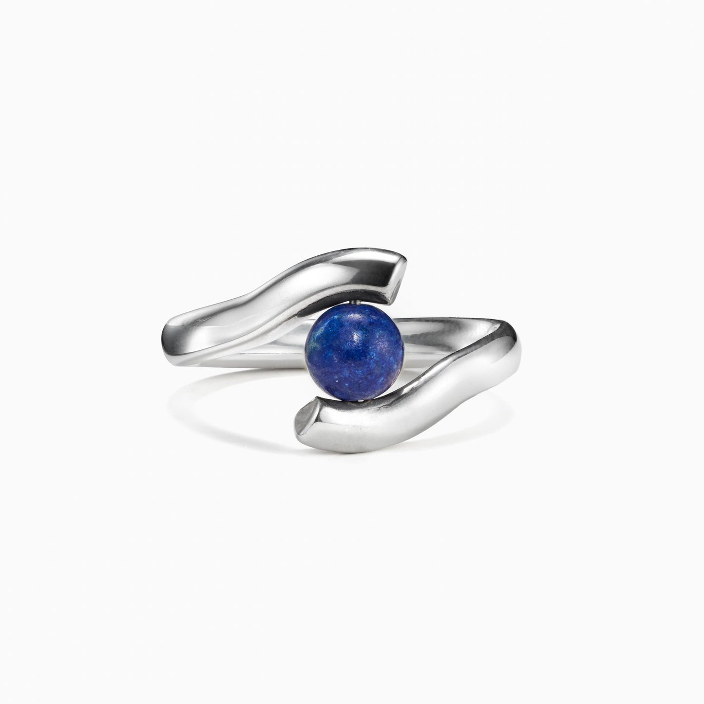 Elegant Silver Ring with Unique Design 5