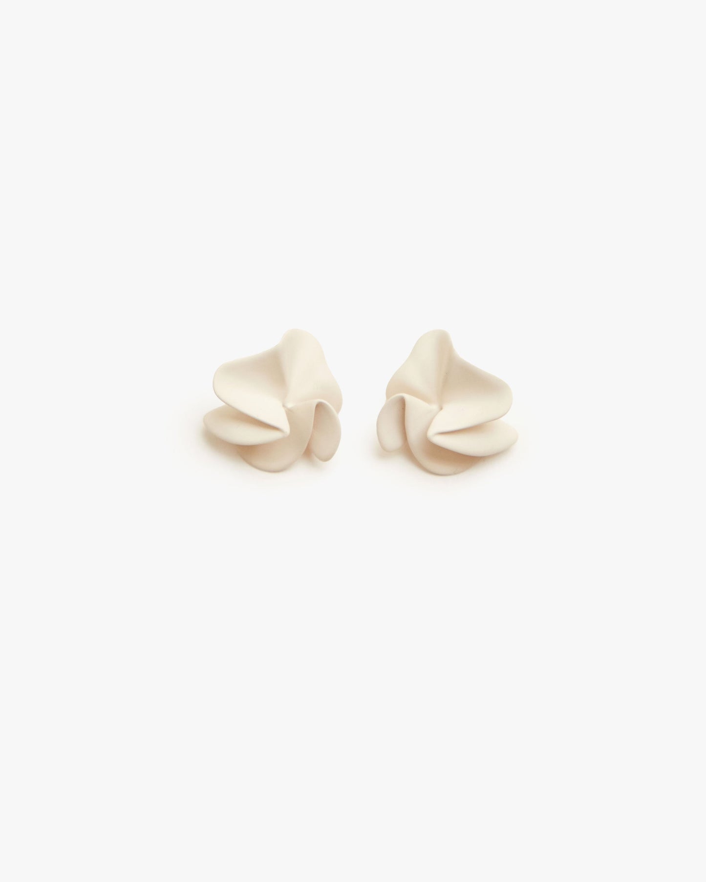 Stylish Coated Statement Stud Earrings