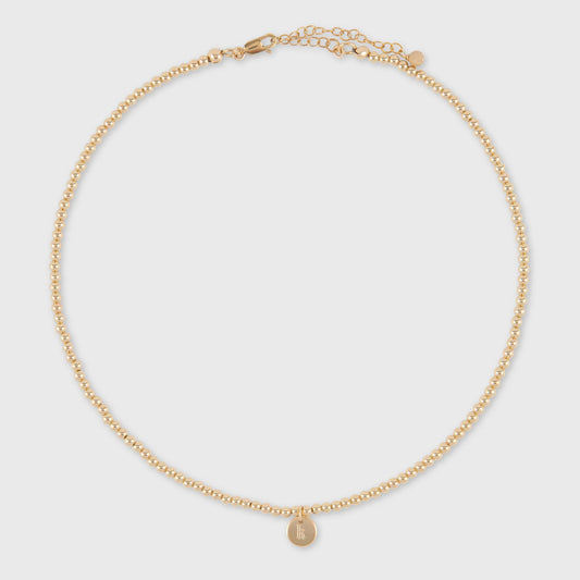 Initial Juno Choker in Old English Style