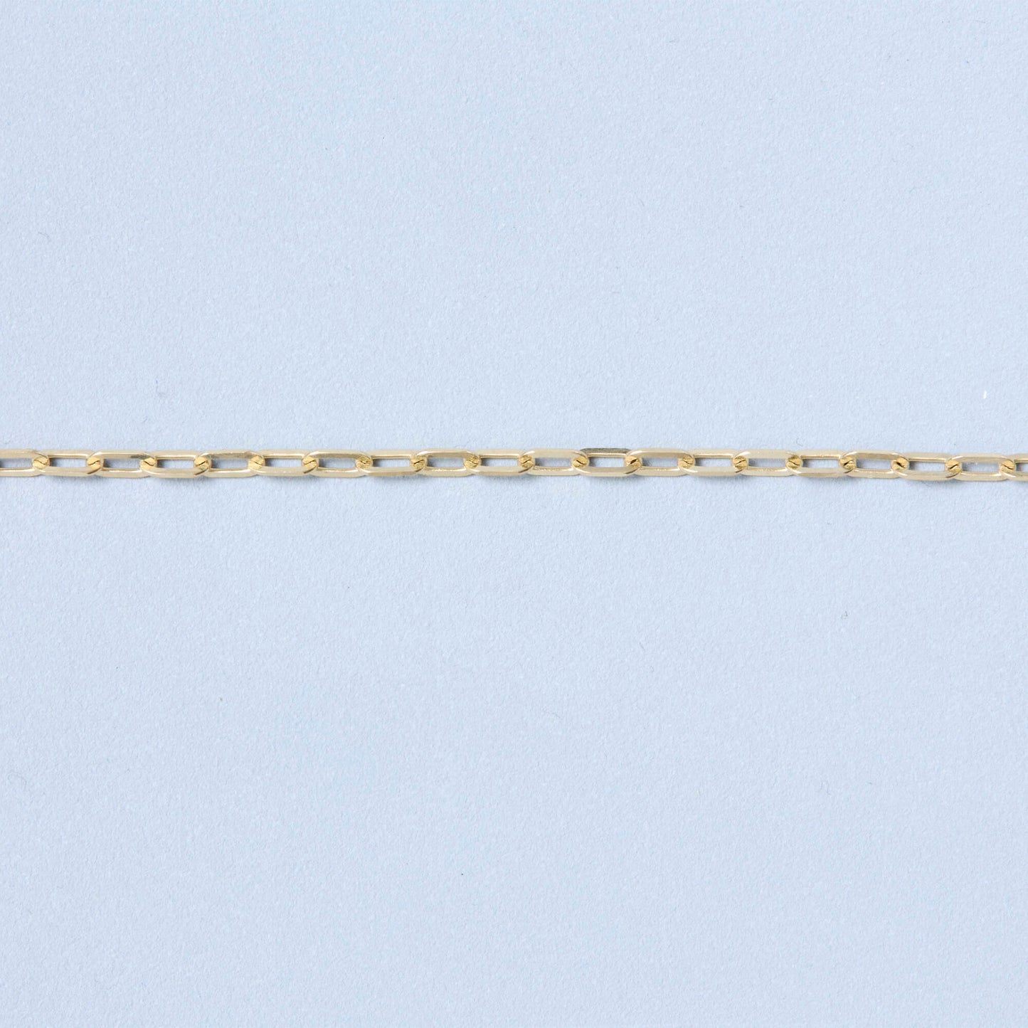 Delicate Gold Paperclip Chain Bracelet