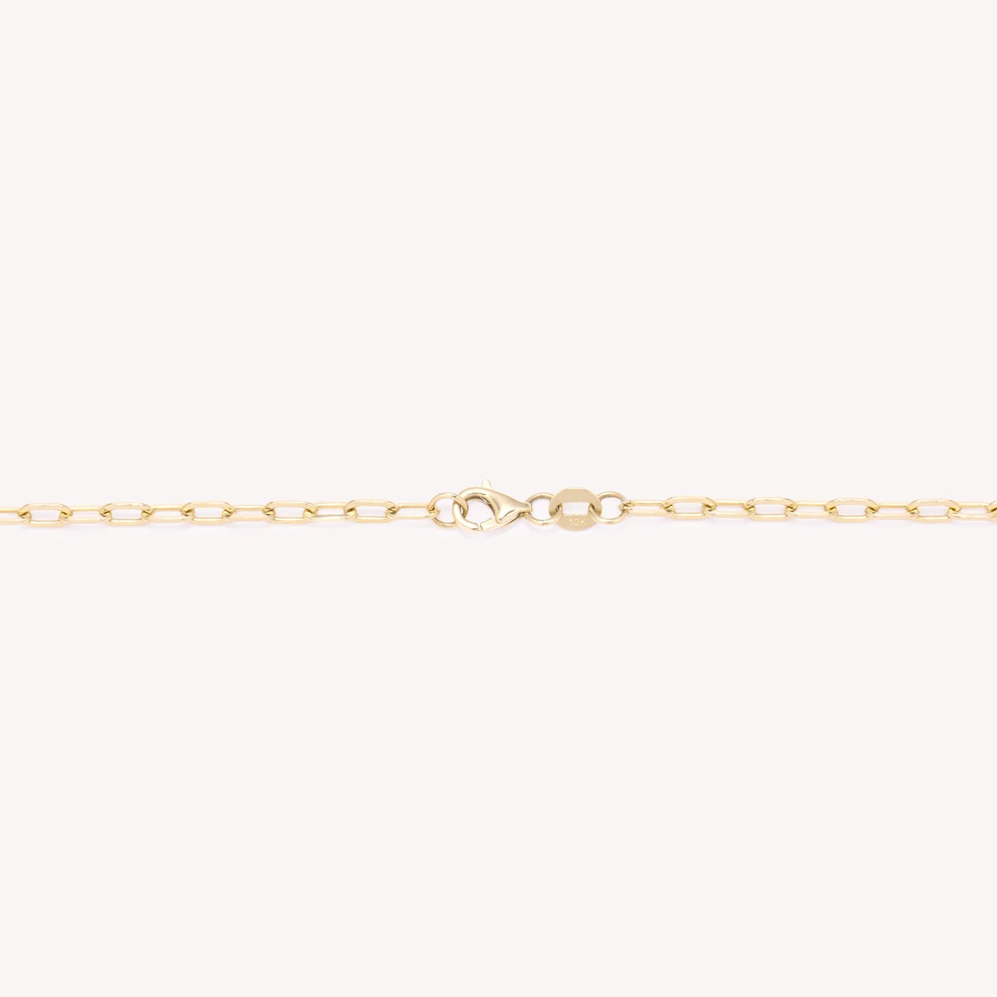 Delicate Gold Paperclip Chain Bracelet