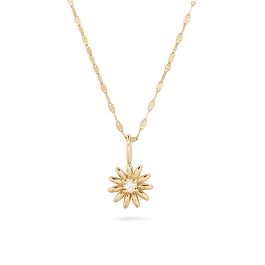 Sparkling Daisy Chain Choker Necklace