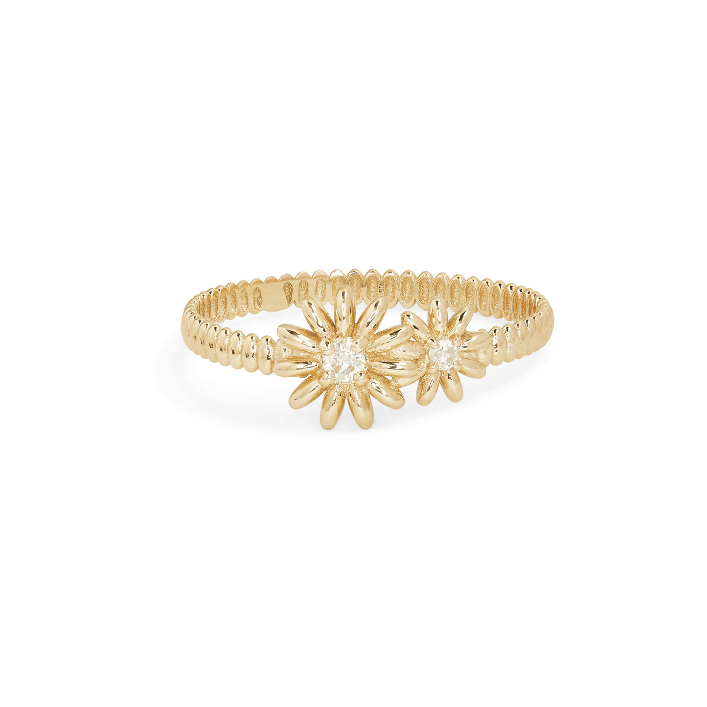 Daisy Chain Design Trellis Ring