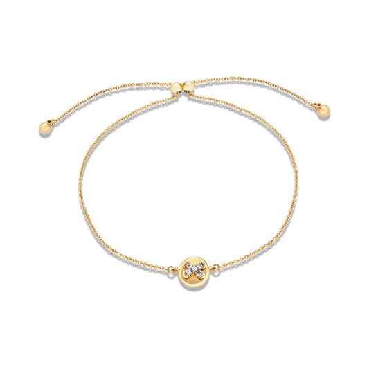 Elegant Diamond Button Bracelet for All Occasions