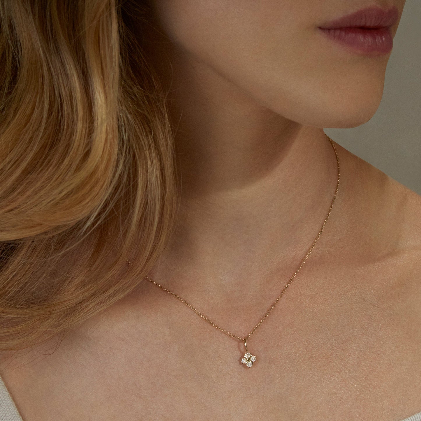 Timeless Diamond Necklace in Elegant Design