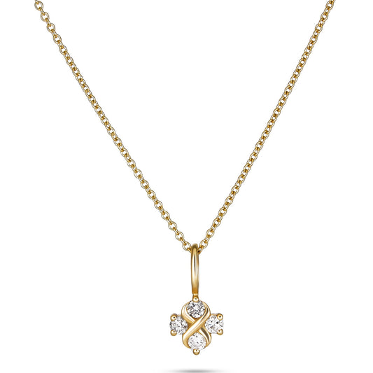 Timeless Diamond Necklace in Elegant Design