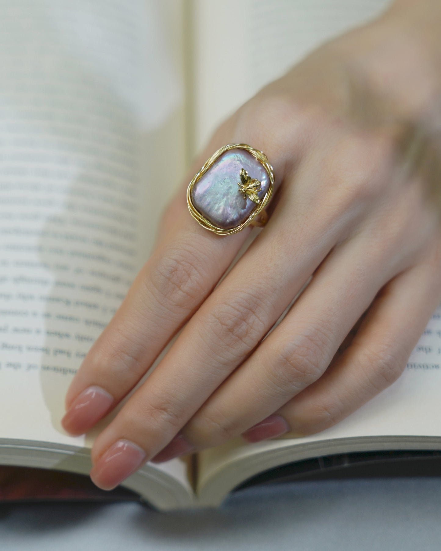 Queen Bee Style Silver Ring