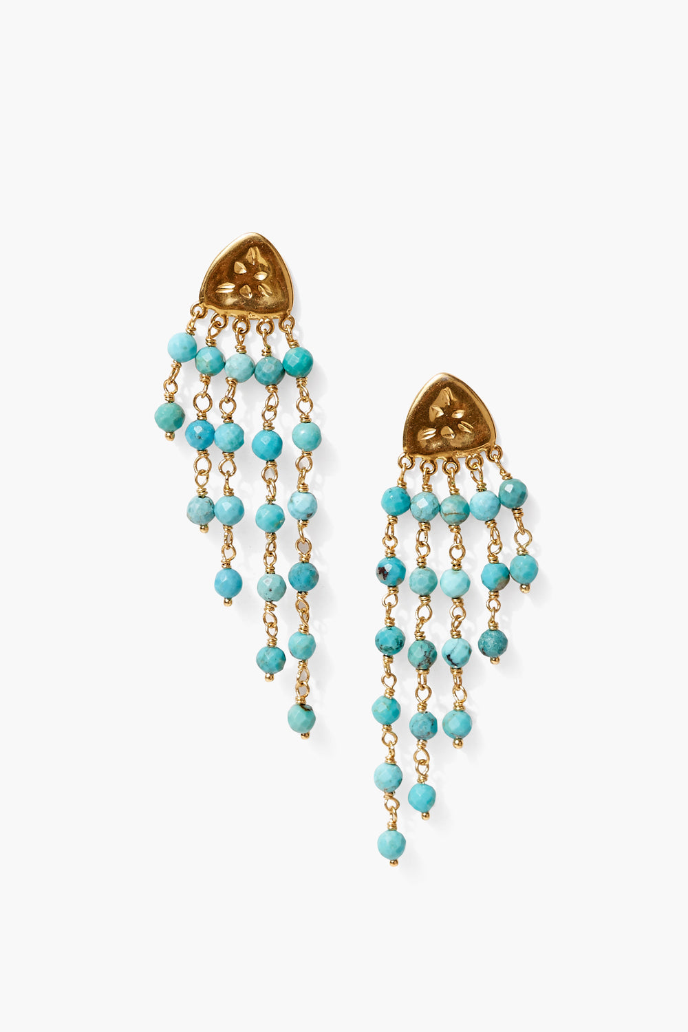 Turquoise Earrings in Stylish Design