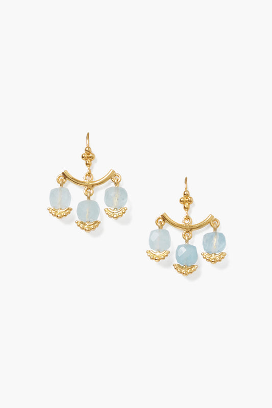 Aquamarine Chandelier Earrings for Elegant Style