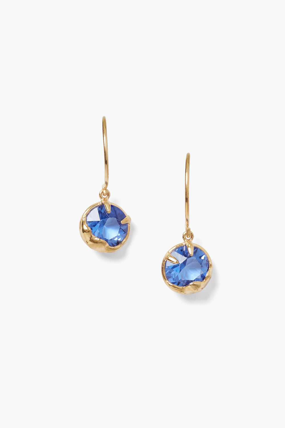 Sapphire Crystal September Birthstone Earrings