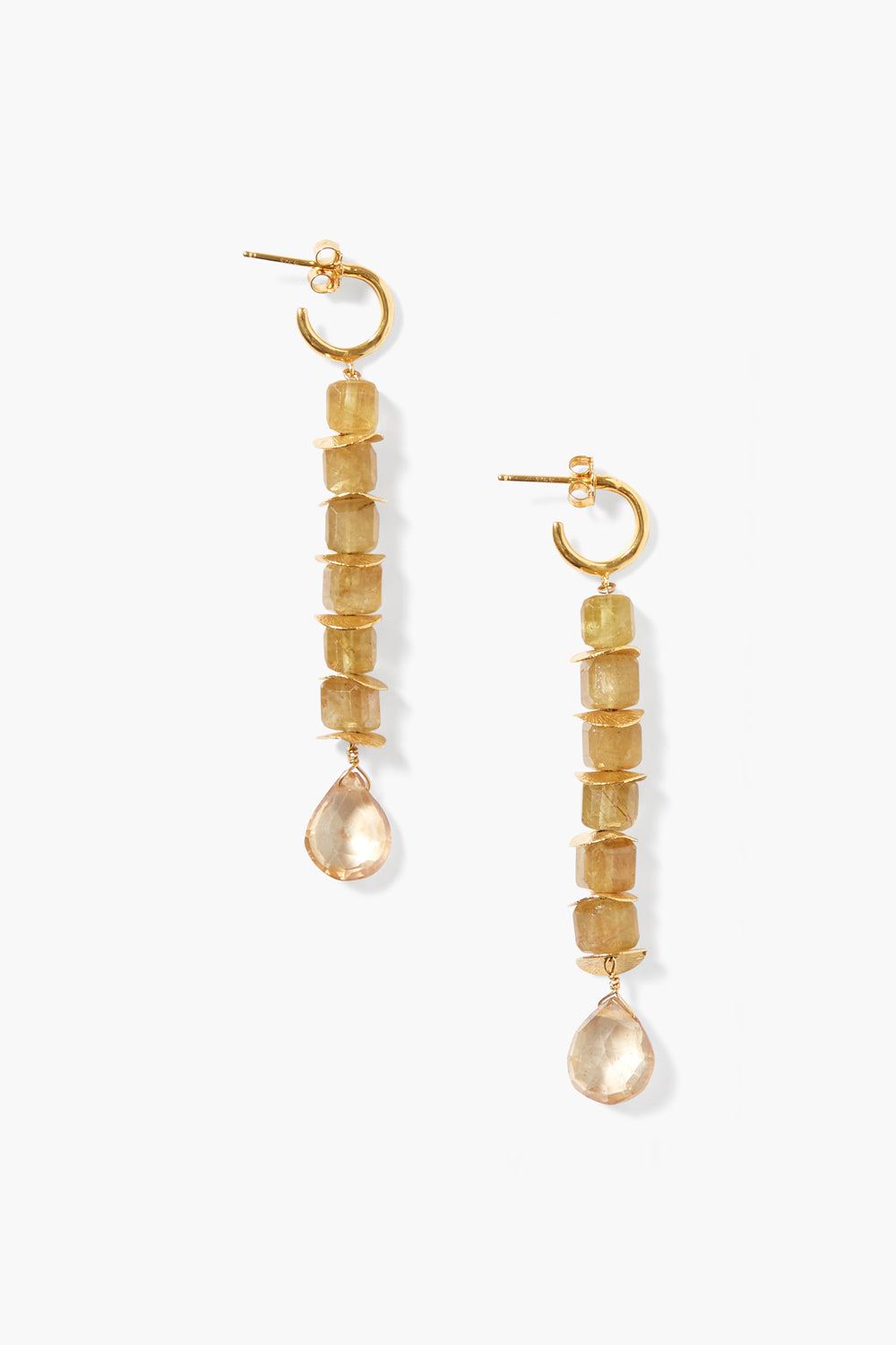 Apatite Earrings in Elegant Design