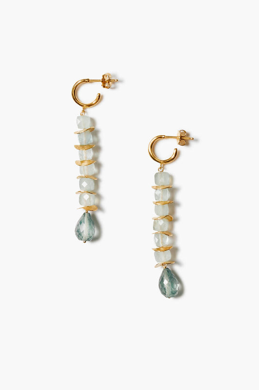 Aquamarine Earrings in Elegant Design