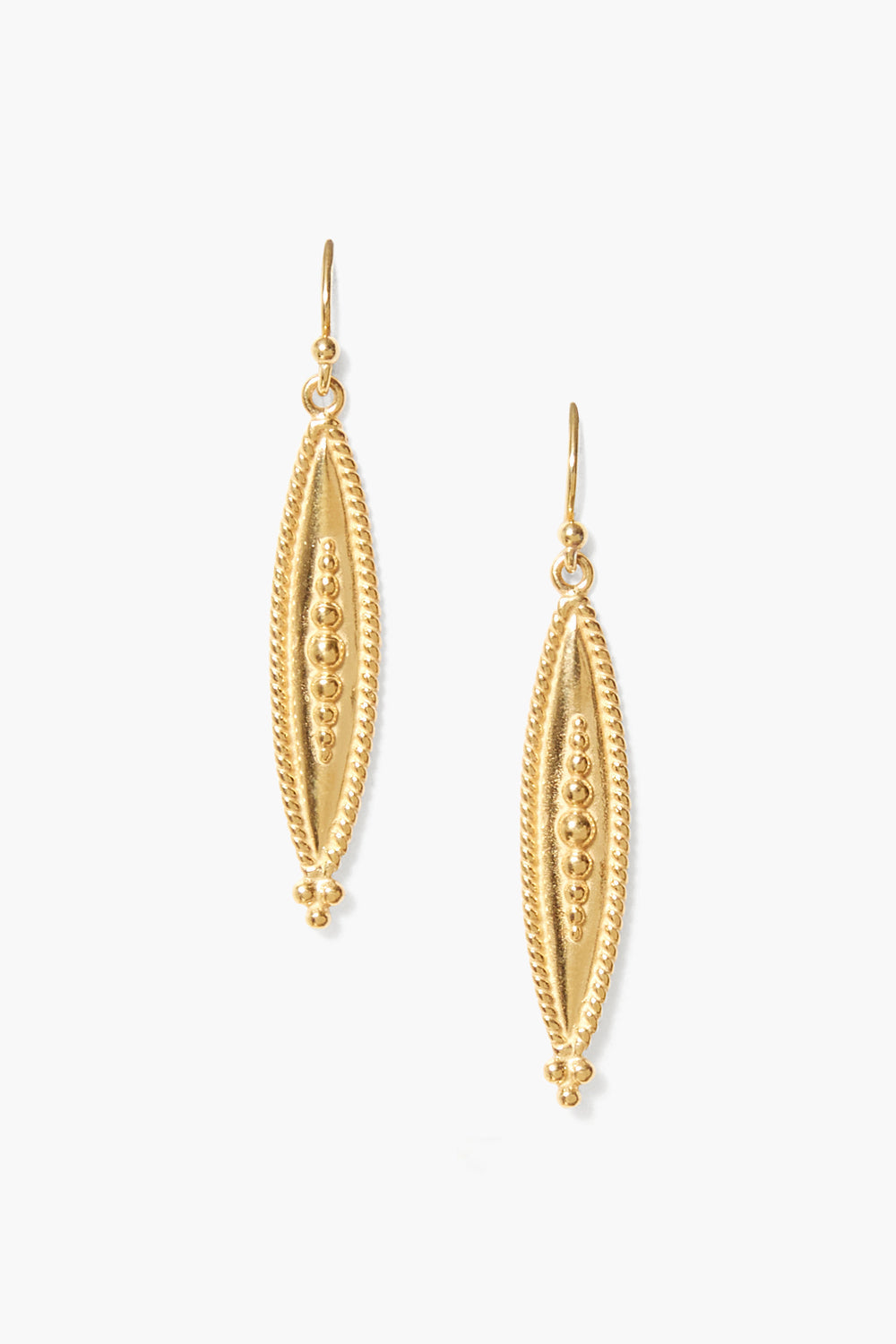 Yellow Gold Earrings in Elegant Design