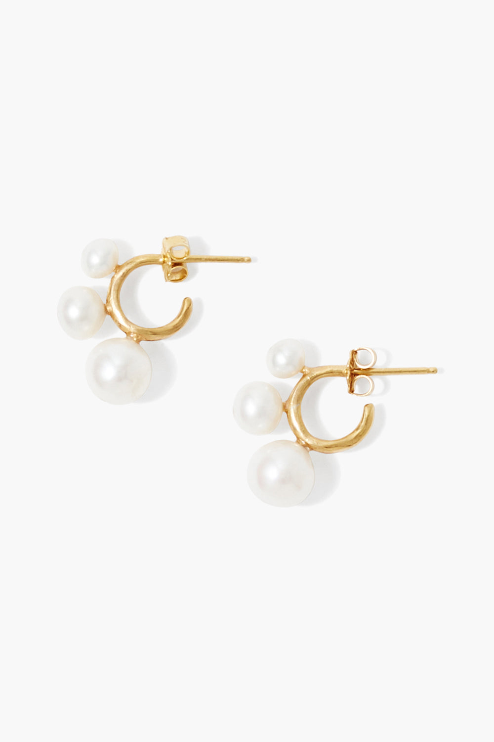 Gold Earrings in Elegant Design