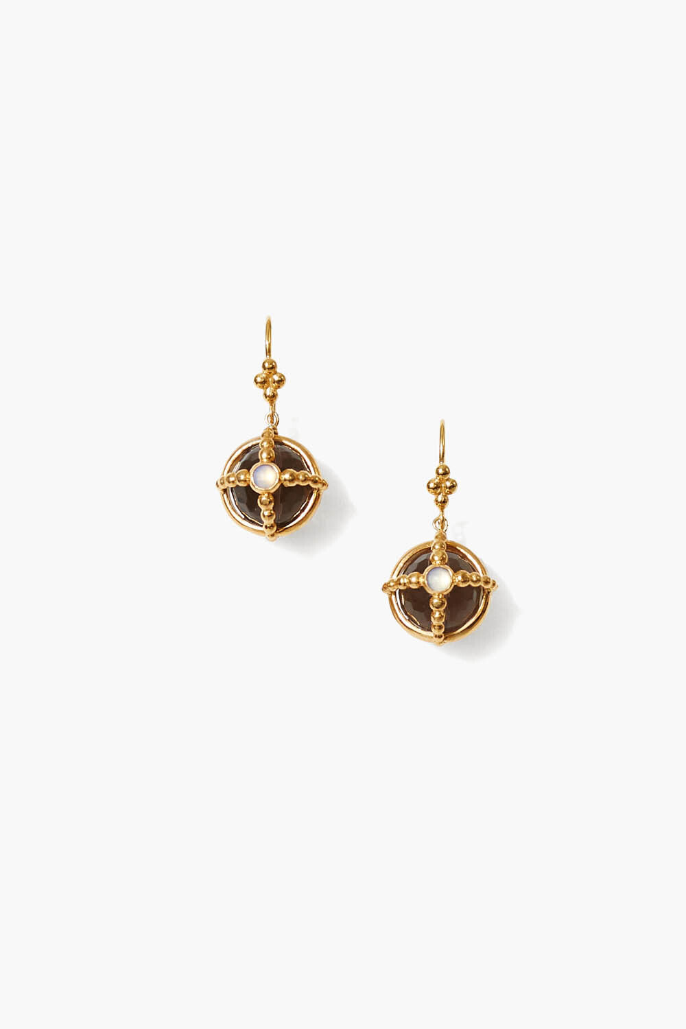 Smoky Mix Earrings in Elegant Design