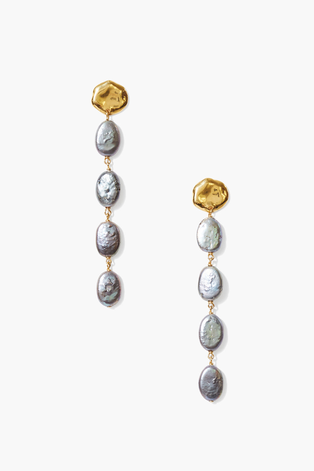 Peacock Pearl Drop Earrings in Unique Style