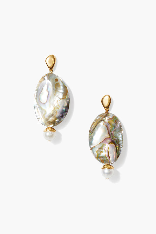 Abalone Damaris Drop Earrings Lightweight Design