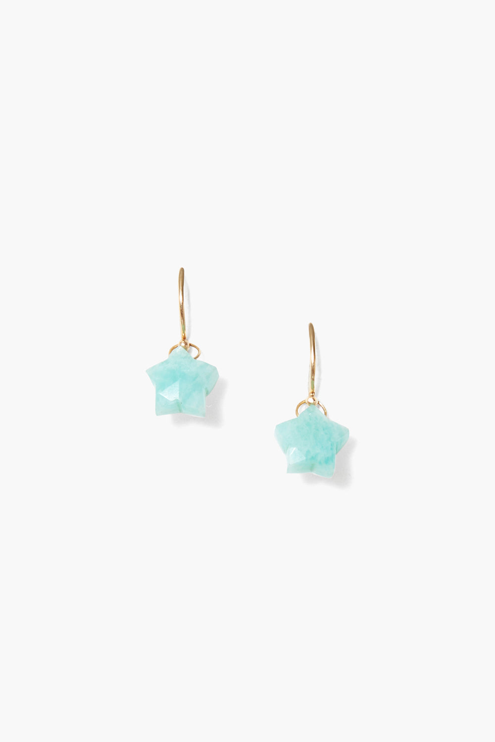 Amazonite 14k Gold Stella Earrings