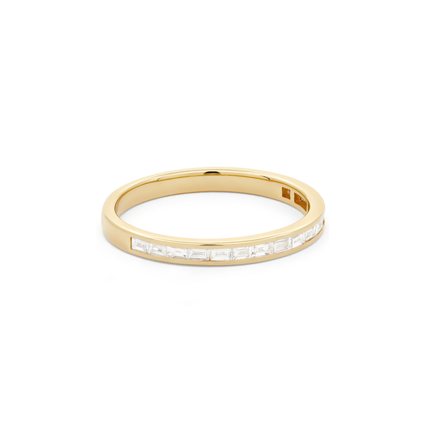 Baguette Diamond Band in Elegant Design