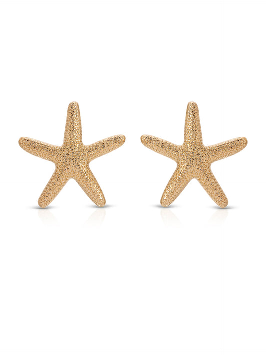 Starfish Stud Earrings in Statement Style