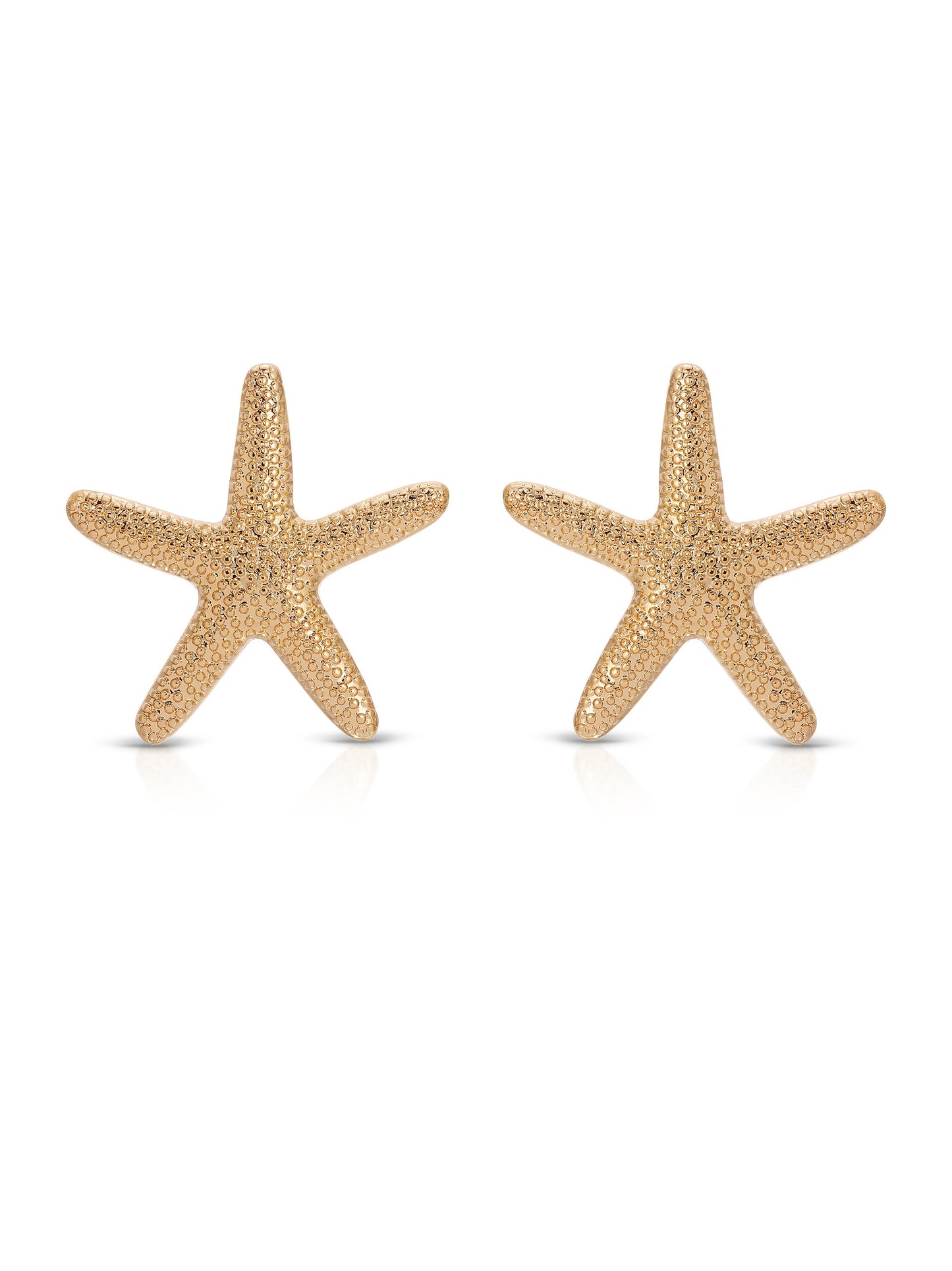 Starfish Stud Earrings in Statement Style