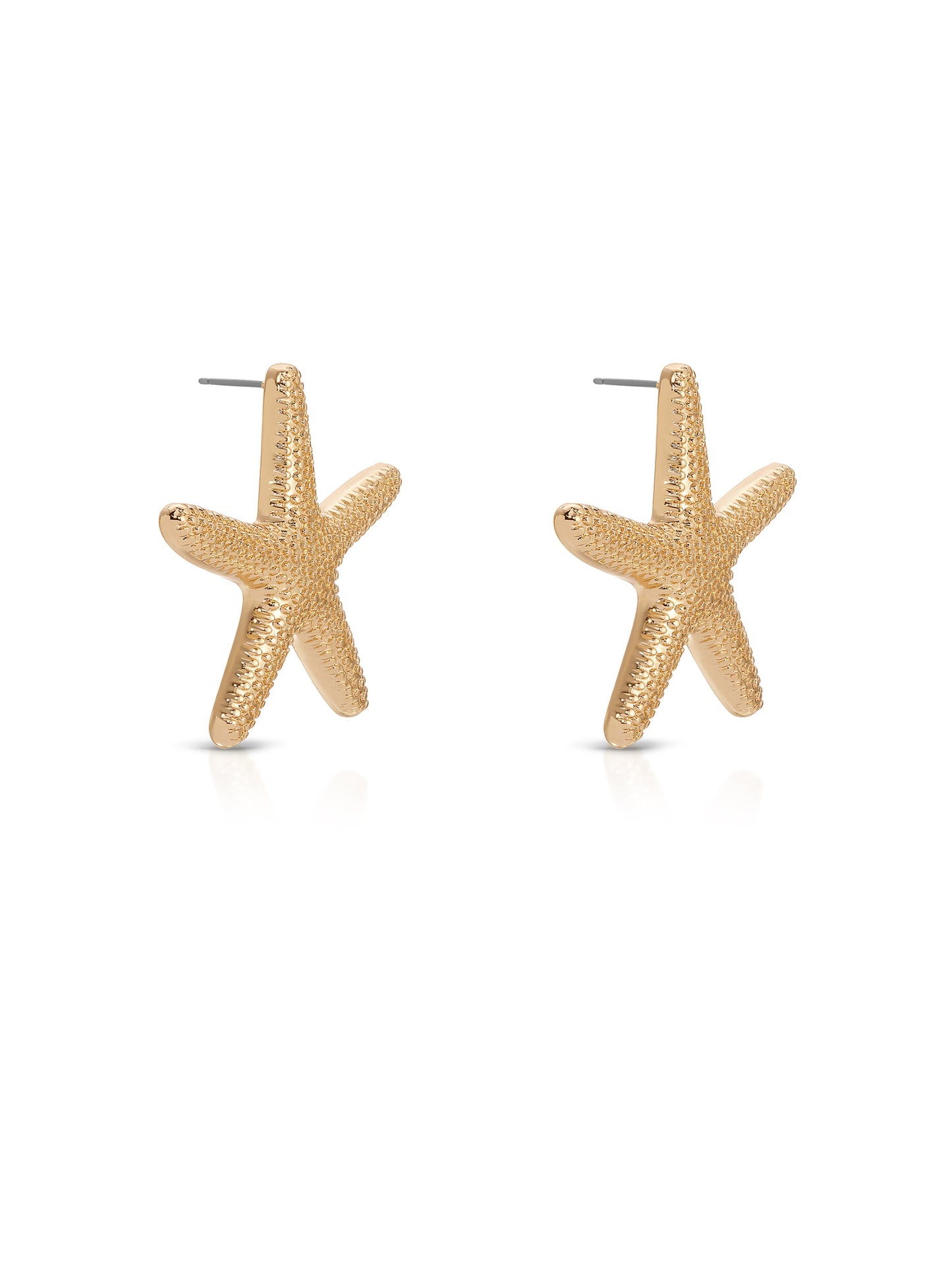 Starfish Stud Earrings in Statement Style