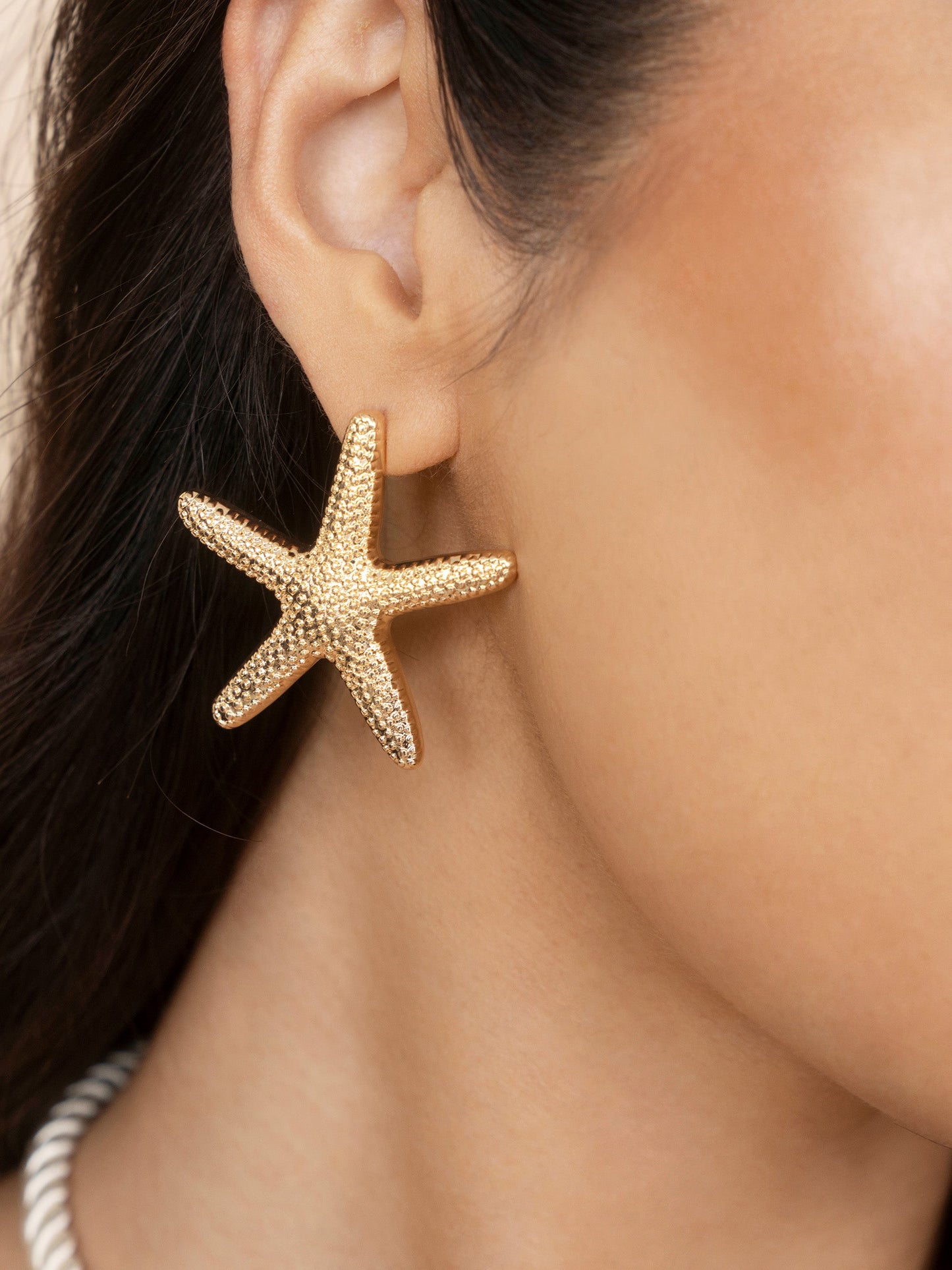 Starfish Stud Earrings in Statement Style