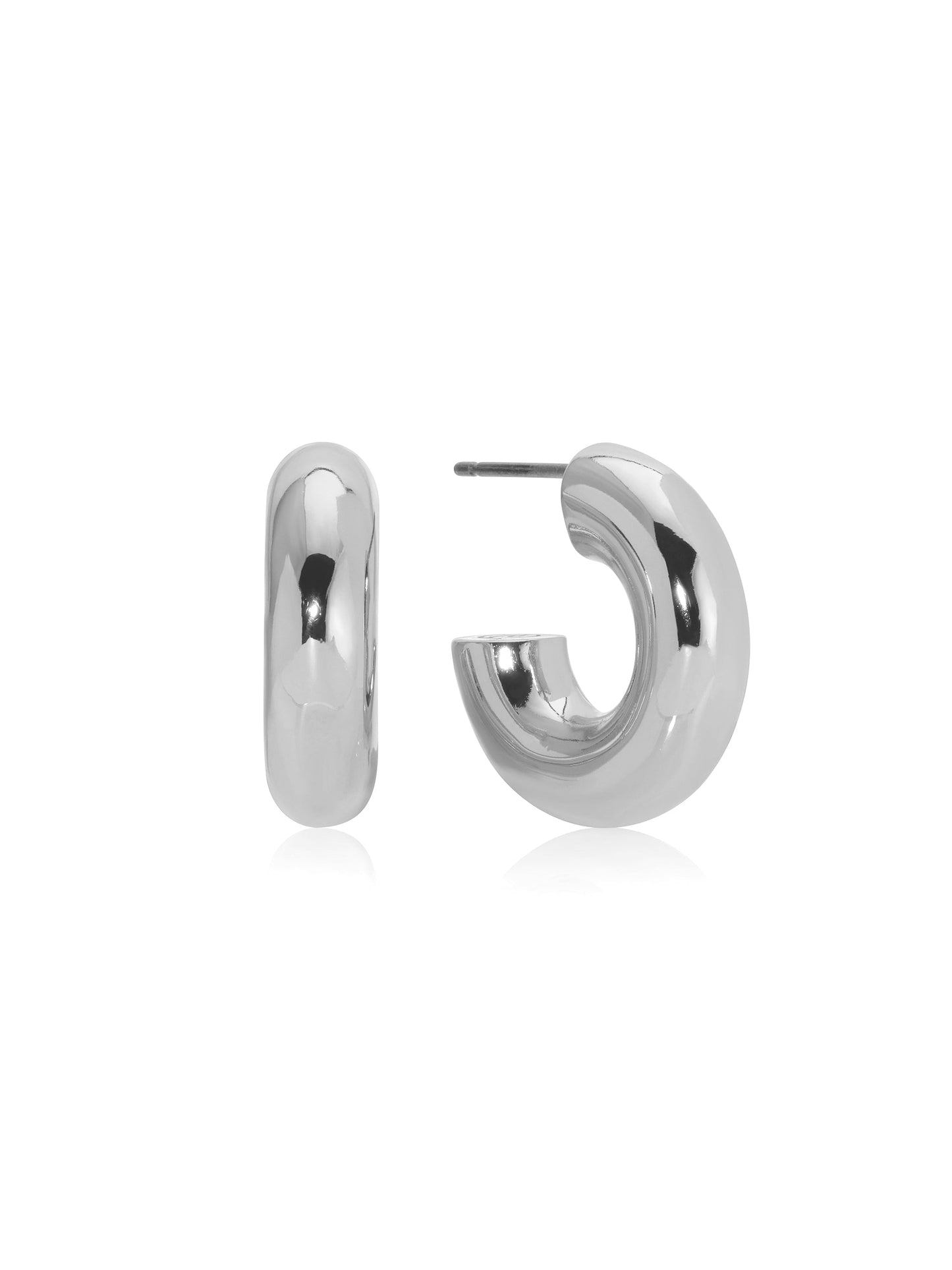 Thick Classic Mini Hoop Earrings