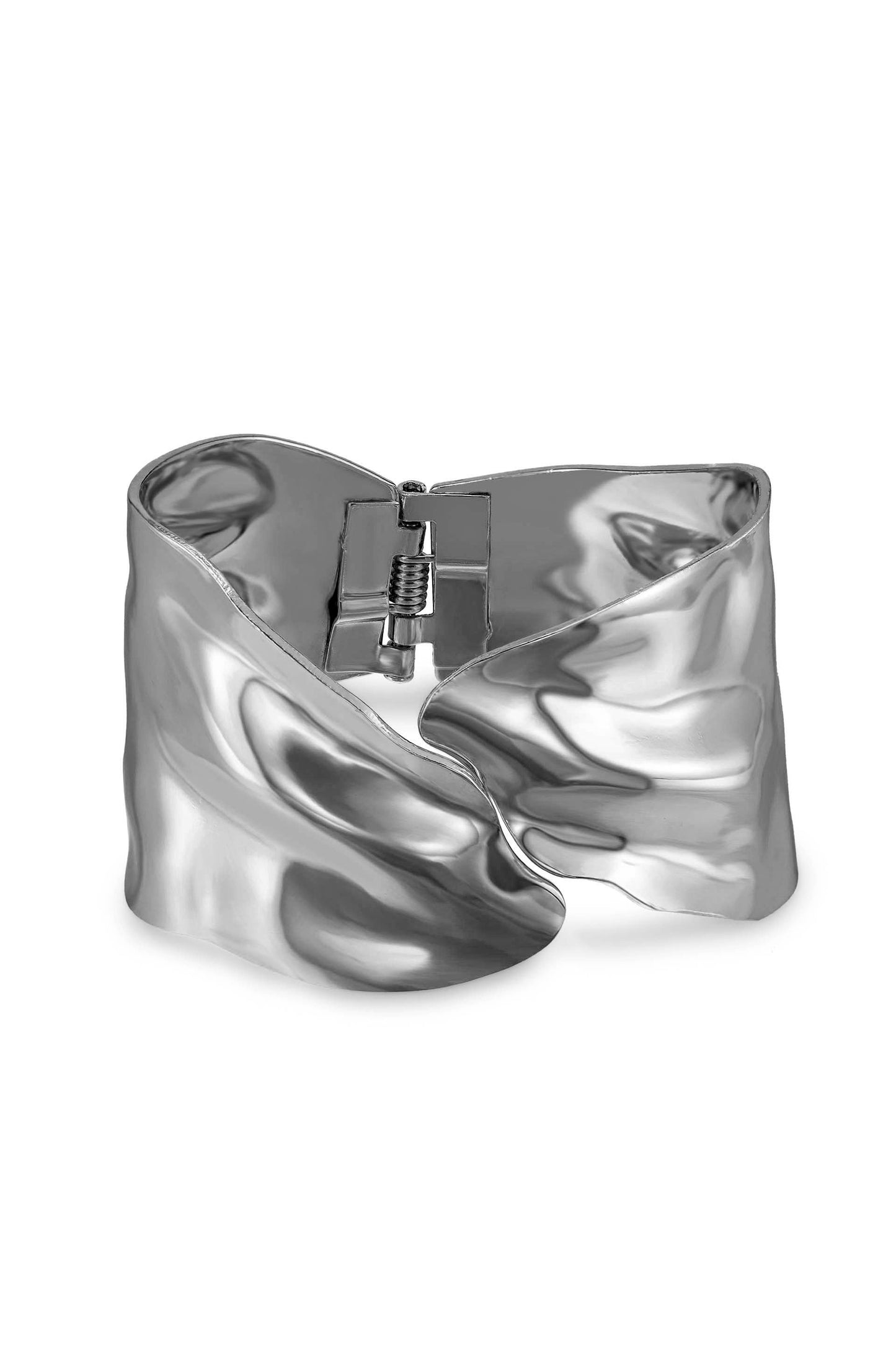 Abstract Melted Cuff Bracelet in Unique Design