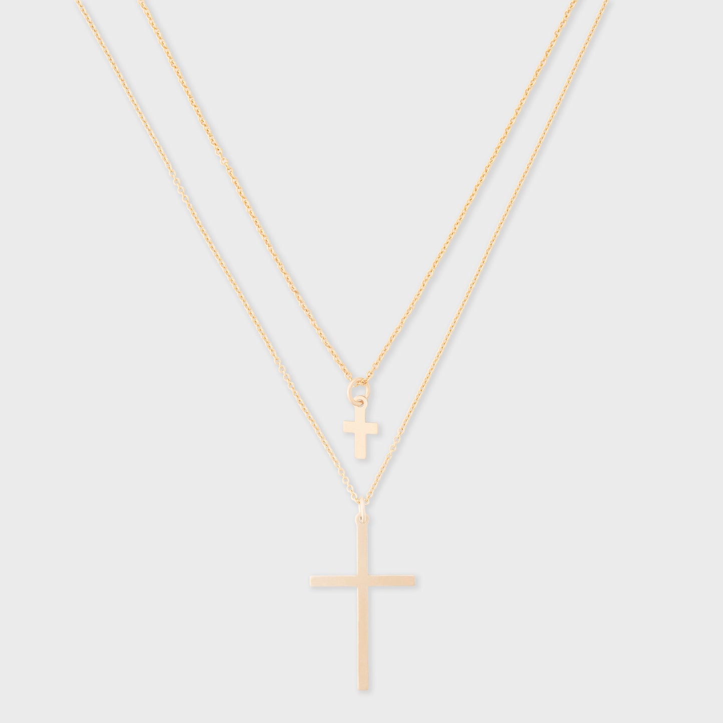 Matching Cross Necklaces for Moms and Kids