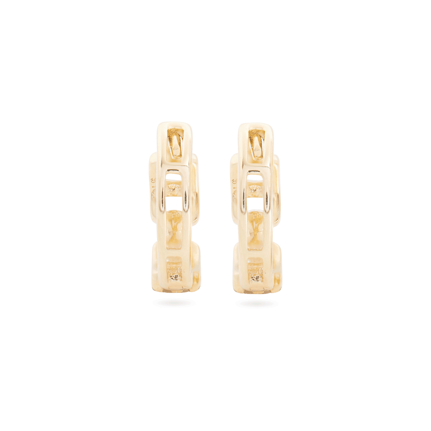 Diamond Maritime Huggies Earrings in Fine Design