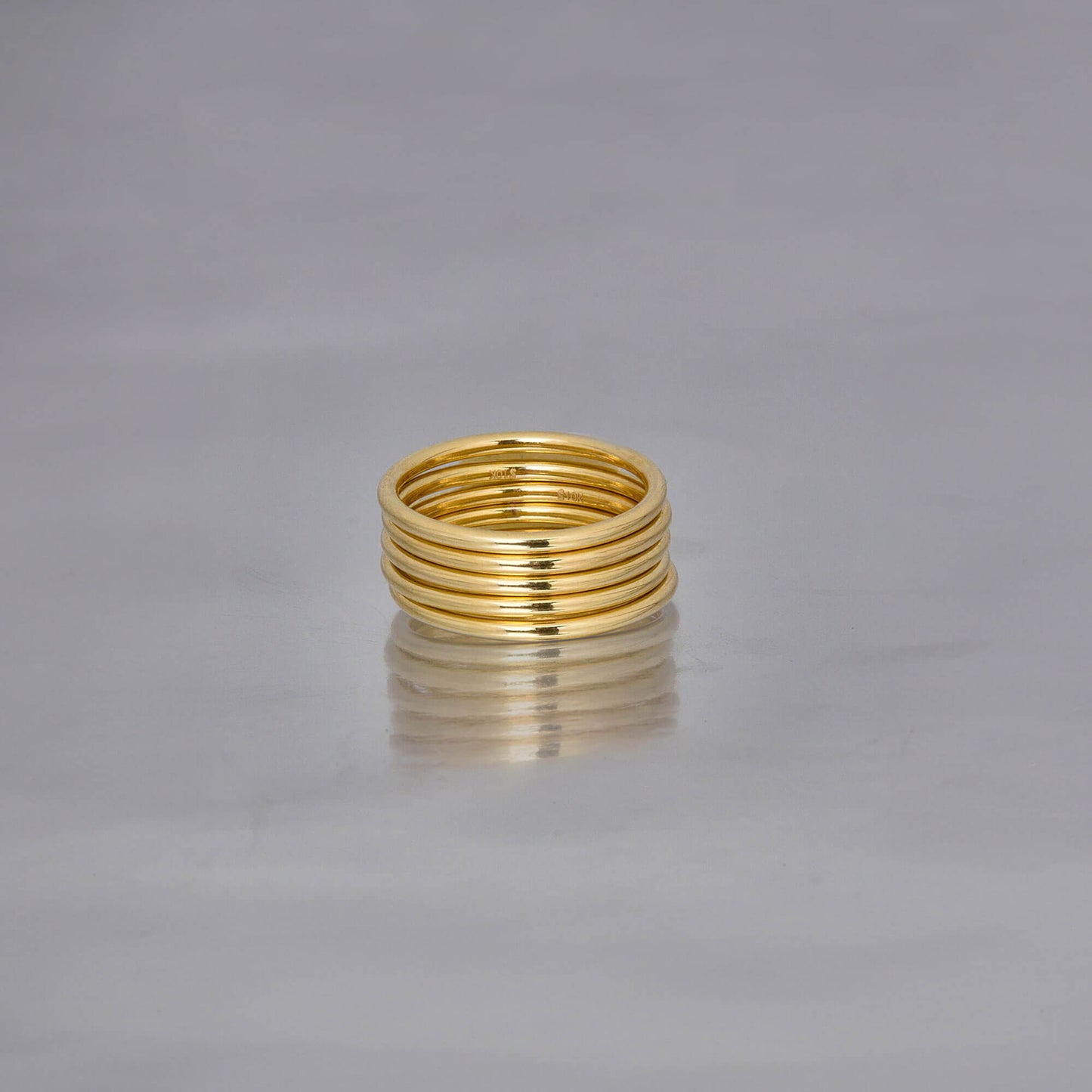 Set of Five Golden Rings