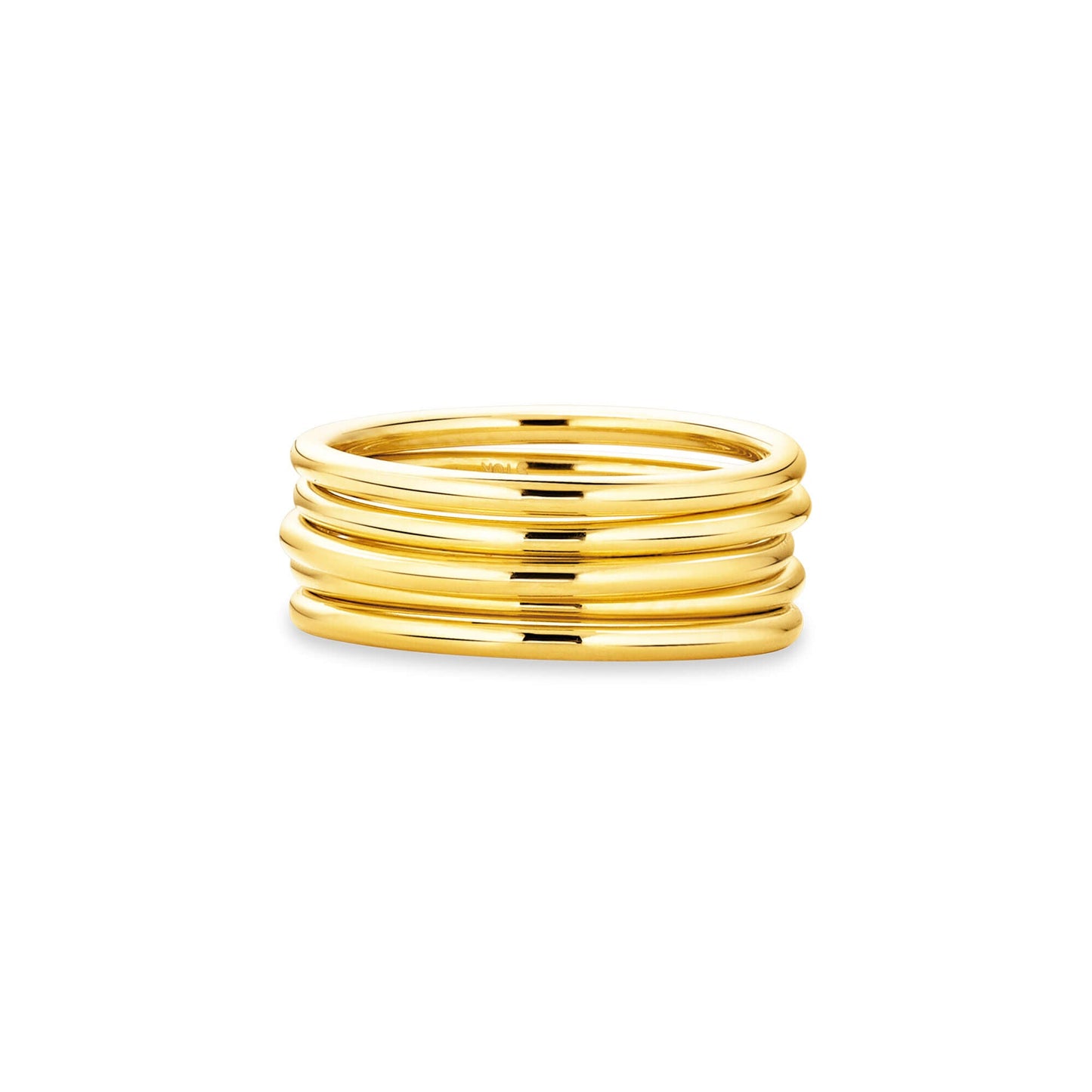 Set of Five Golden Rings