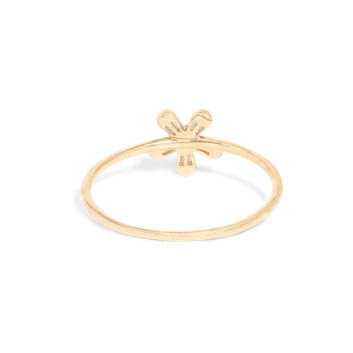 Diamond Flower Design Ring