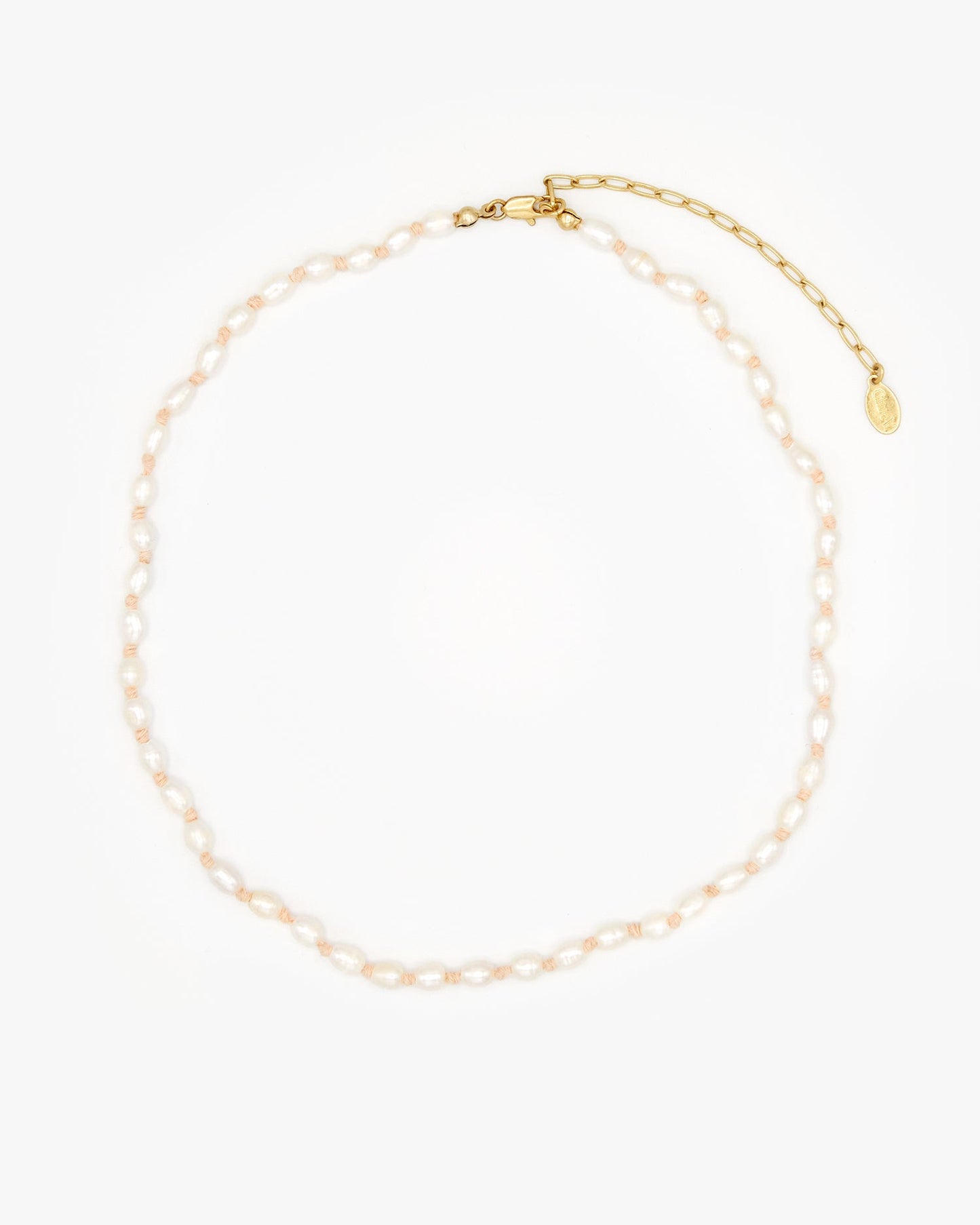 Rice Pearl Freshwater Necklace for Everyday Wear