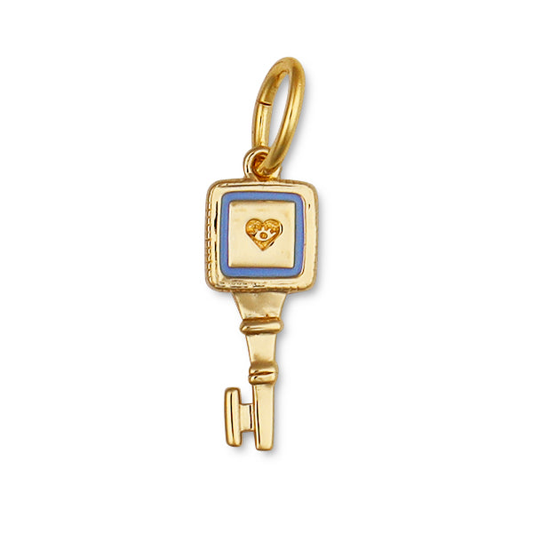 Friendship Key Charm in Elegant Design