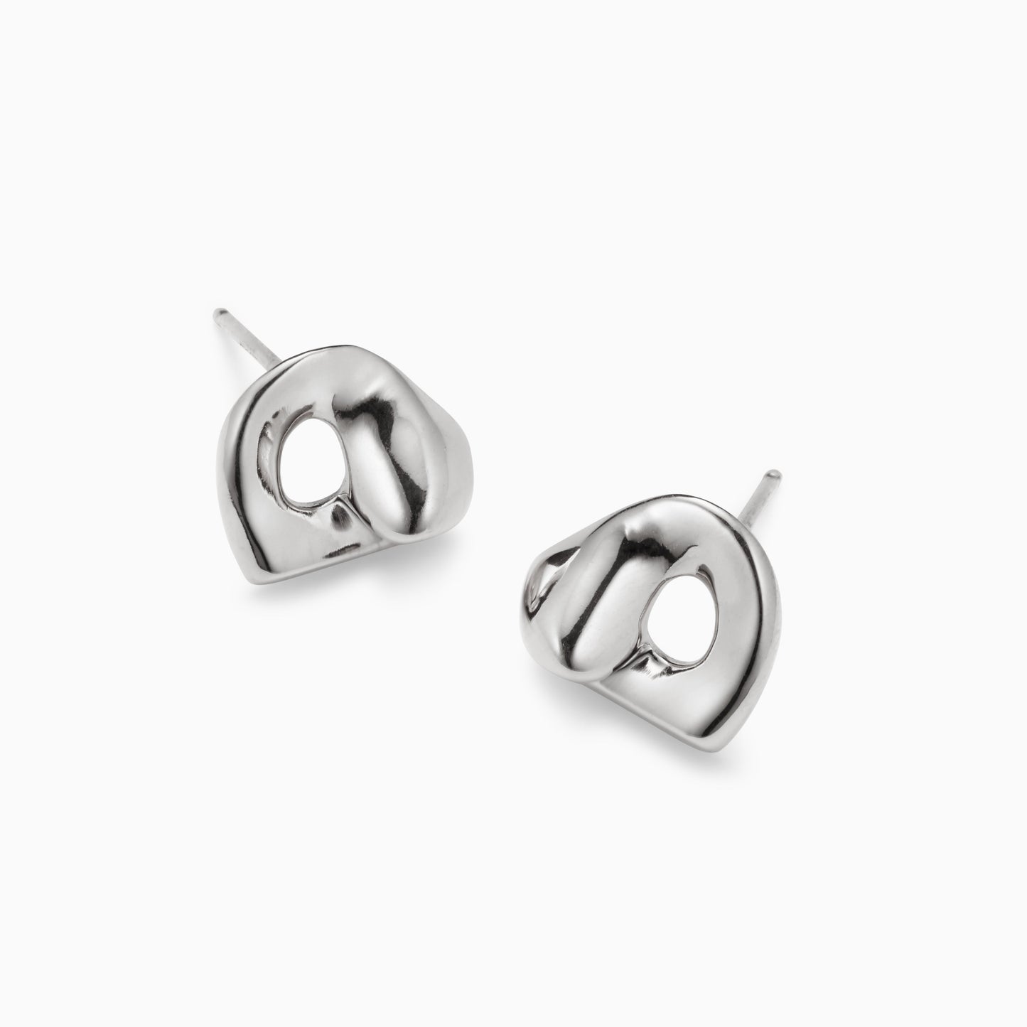 Simple Silver Stud Earrings for Everyday Wear 1