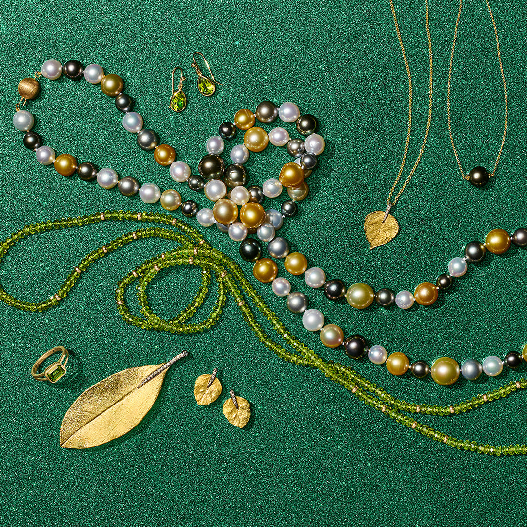 Multi-Color Tahitian and South Sea Pearl Necklace 1