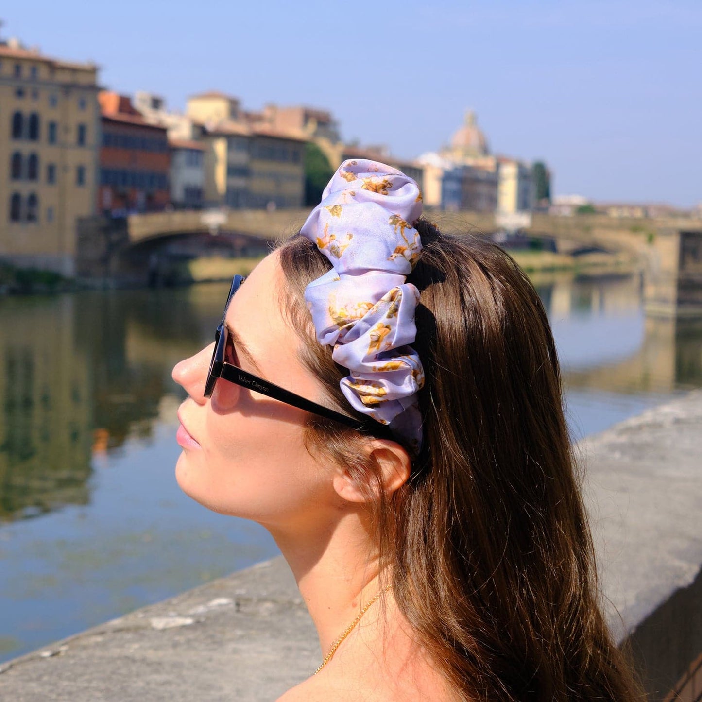 Ruched Fabric Headband in Elegant Style