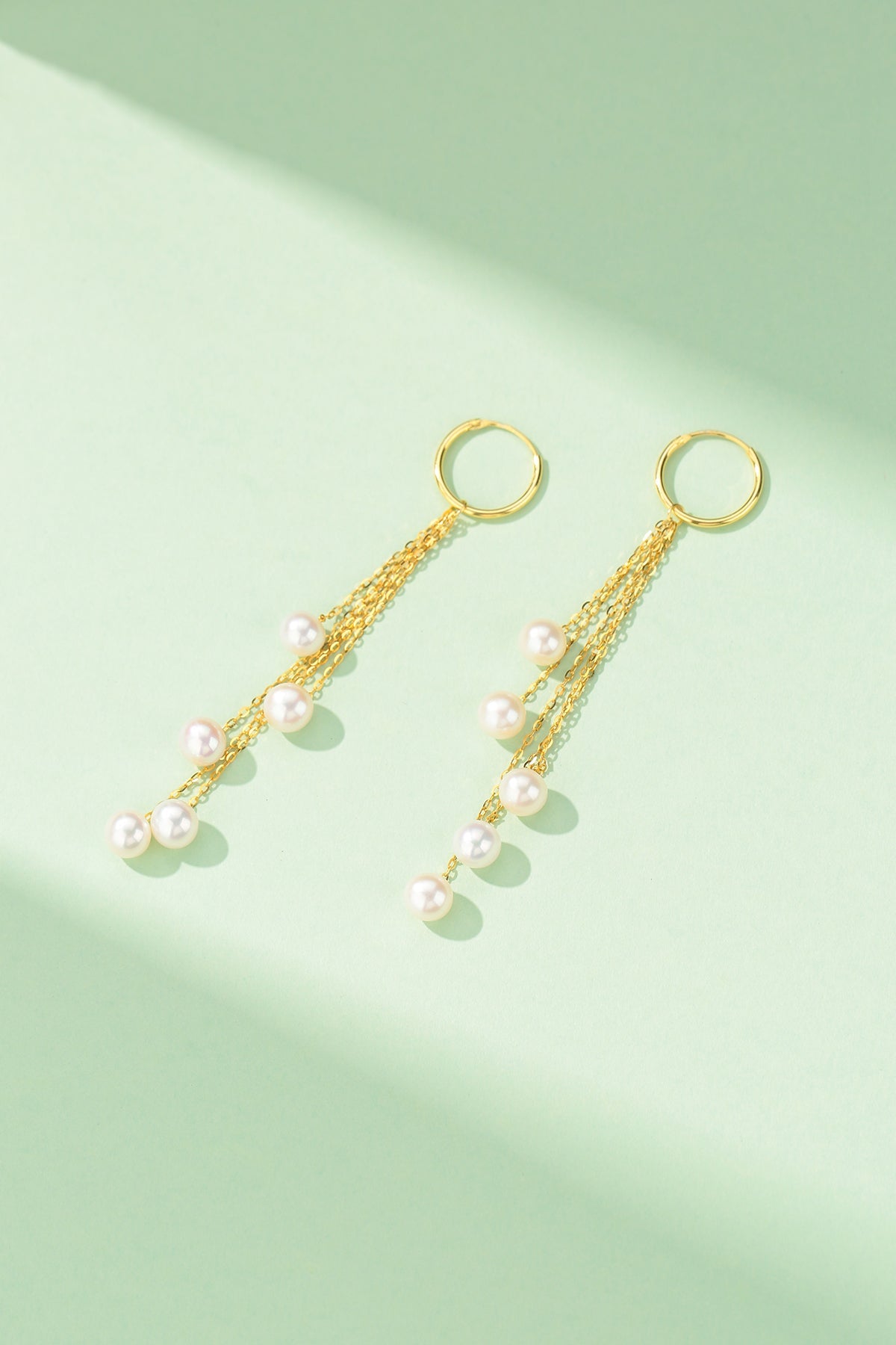 Freshwater Pearl and Saskia Style Earrings