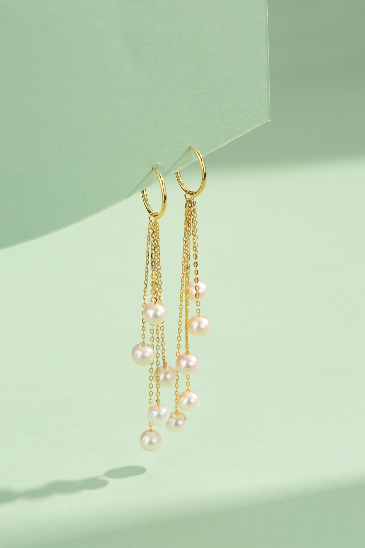 Freshwater Pearl and Saskia Style Earrings