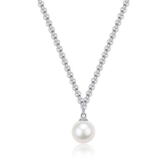 Freshwater Pearl and Lorna Pendant Necklace